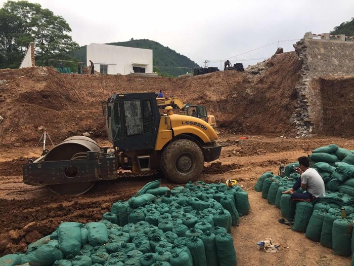 生态袋施(shi)工